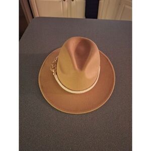 Trendy Rope Strap Fedoras Cap Classic British Style Wide Brim Sun‎ Hat Unisex